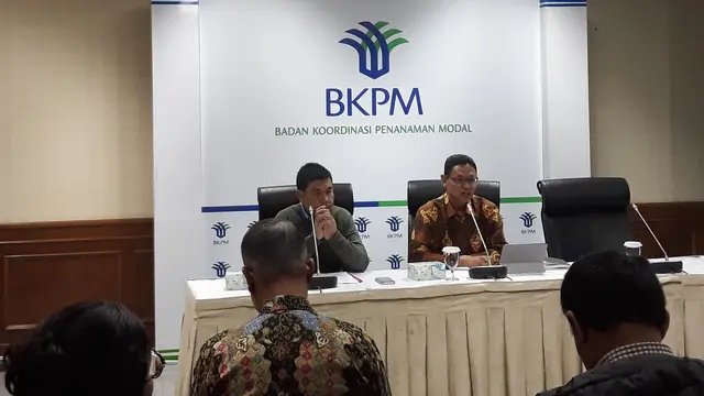 Direktur Deregulasi Penanaman Modal BKPM, Yuliot dalam konferensi pers di Kantor BKPM, Jakarta, Rabu (6/3/2019).