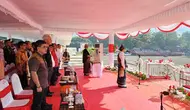 Peringatan Hari Lahir Pancasila di Lapangan Pancasila, Kabupaten Ende, Nusa Tenggara Timur (NTT), Sabtu (1/6/2024). Sejumlah tokoh PDIP hadir dalam upacara ini. (Foto: Dokumentasi PDIP).