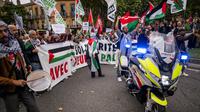 Otoritas kesehatan Jalur Gaza pada Rabu (11/9/2024) menyatakan sedikitnya 41.084 warga Palestina tewas dan 95.029 lainnya mengalami luka akibat konflik yang telah berlangsung selama 11 bulan di Gaza. (Lionel BONAVENTURE/AFP)