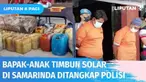 Ribuan liter solar bersubsidi beserta tiga truk pengangkut disita polisi di Samarinda sebagai barang bukti adanya penimbunan solar. Usai diperiksa, pelaku penimbun solar ternyata memiliki hubungan bapak dan anak.