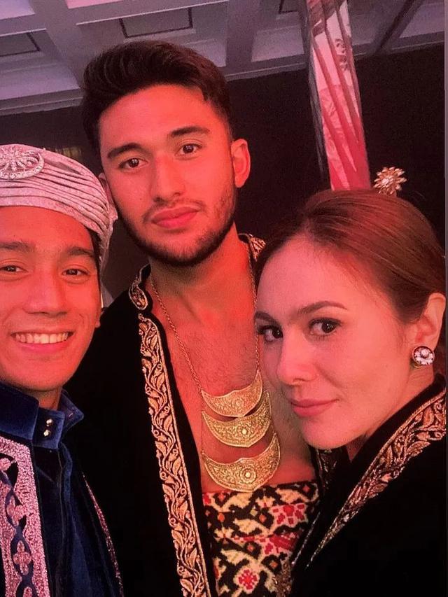 Wulan Guritno dan Sabda Ahessa (Sumber: Instagram/wulanguritno)
