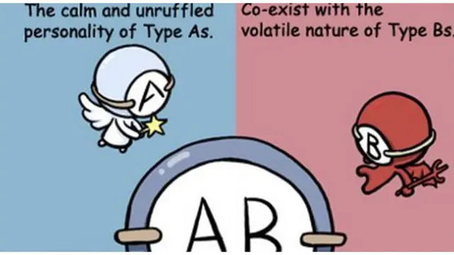 Foto : copyright facebook/blood type AB