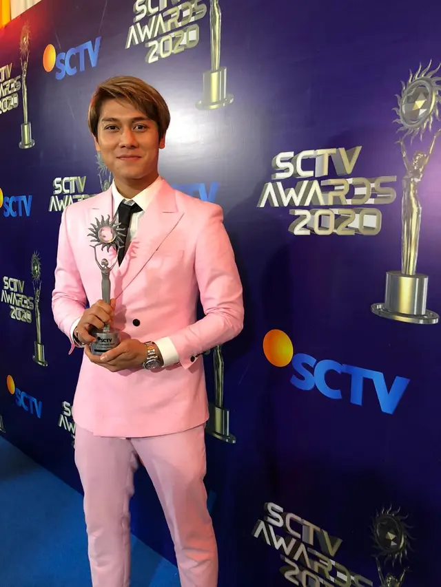 Rizky Billar di SCTV Awards 2020
