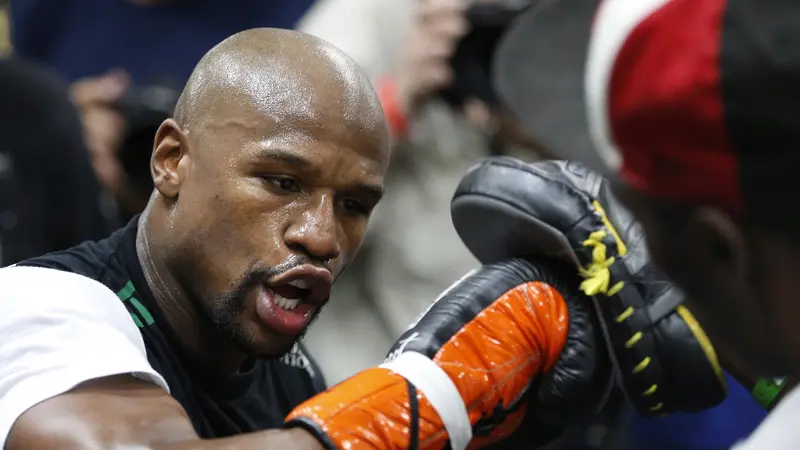 Mayweather Jr Berlatih Keras di Las Vegas