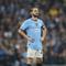 Bernardo Silva menunjukkan ekspresinya dalam pertandingan antara Manchester City melawan Arsenal di Premier League musim 2024/2025, Minggu malam (22/9/2024) WIB.