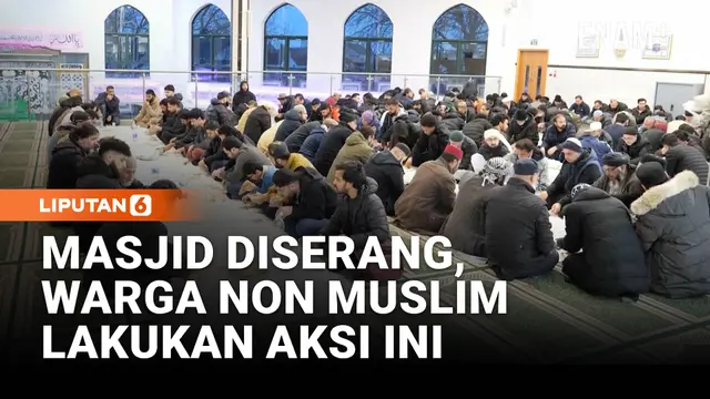 Aksi Ayah dan Anak Non Muslim di Inggris Lawan Kebencian Terhadap Islam