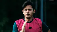 Marwin Angeles, pemain asing asal Filipina bakal lakukan debut saat Persik melawan Bhayangkara FC. (Bola.com/Gatot Susetyo)