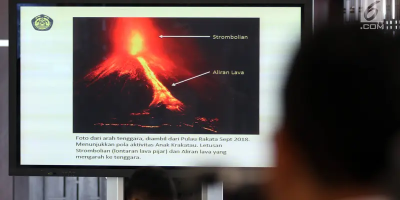 Status Gunung Anak Krakatau Dinaikkan Jadi Siaga Level III