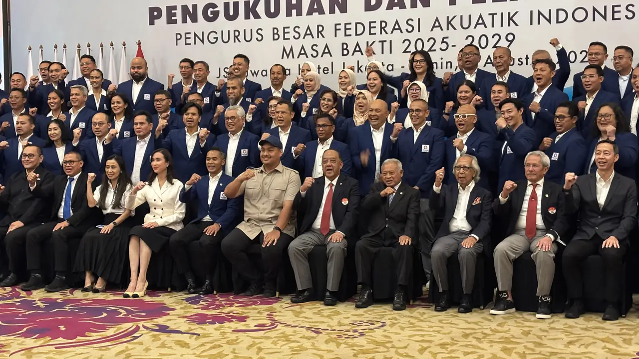 Pengurus PB Akuatik Indonesia Periode 2025-2029 Resmi Dilantik