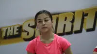 Ma Jin, pemain berpengalaman asal China yang membela tim PB Djarum Kudus pada ajang Djarum Superliga Badminton 2017. (Fahrizal Arnas)