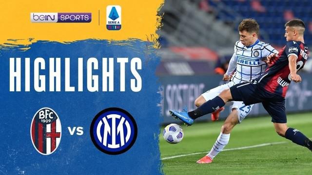 Berita video highlights laga pekan ke-29 Liga Italia 2020/2021, antara Inter Milan melawan Bologna yang berakhir dengan skor 1-0, di mana Romelu Lukaku yang menjadi pencetak gol kemenangan, Minggu (4/4/2021) dinihari WIB.