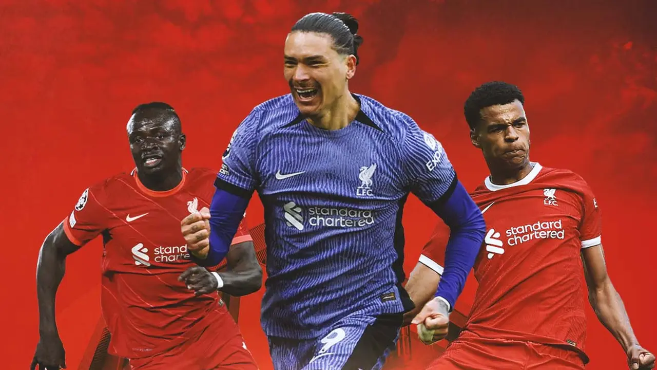 Liverpool - Sadio Mane, Darwin Nunez, Cody Gakpo