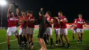 Manchester United Gibraltar didirikan pada 1962 oleh sekelompok suporter MU di Gibraltar dengan nama, logo dan jersey yang persis identik dengan Red Devils. Saat Gibraltar diterima menjadi anggota UEFA pada 2013, Manchester United Gibraltar merubah namanya menjadi Manchester 62. (twitter@Man62FC)