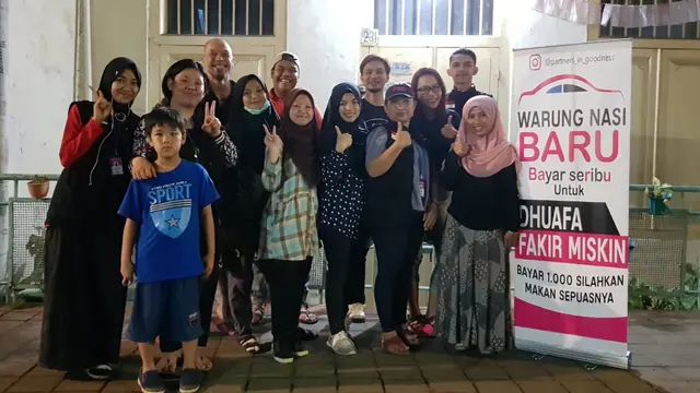 Partners in Goodness: Berbagi Kebahagiaan Lewat Warung Nasi Baru, Bayar Seribu