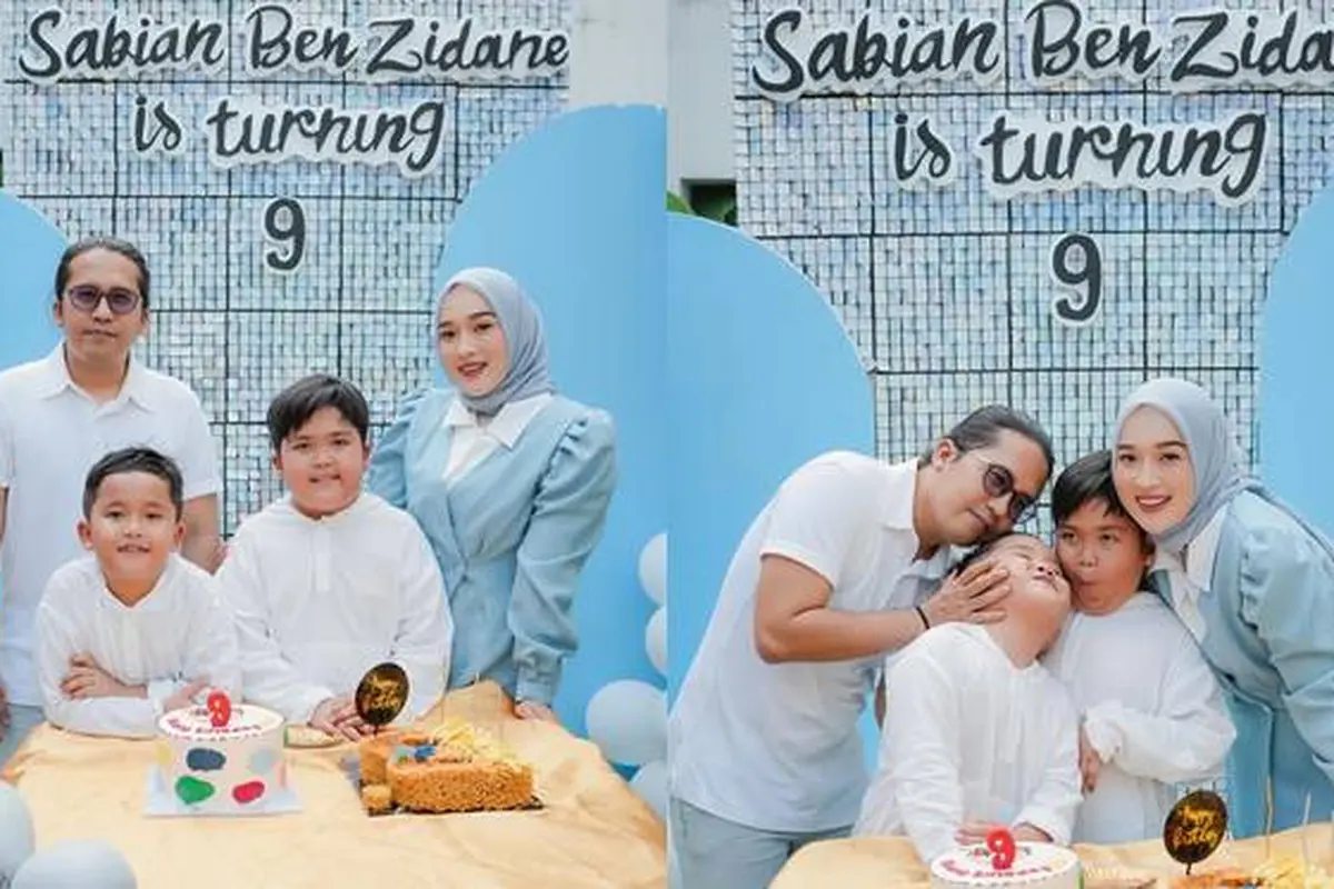 7 Potret Ririe Fairus dan Ayus Sabian Tampil Kompak Rayakan Ultah Anak