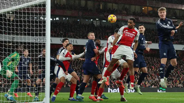 Liga Inggris 2024/2025: Arsenal Bungkam Manchester United
