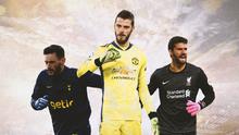 Ilustrasi - Hugo Lloris, David de Gea, Alisson Becker (Bola.com/Adreanus TItus)