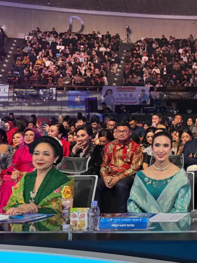 Adu Gaya Anggun Titiek Soeharto dan Menpar Widi Wardhana Jadi Juri Puteri Indonesia, Berbalut Kebaya Cerah