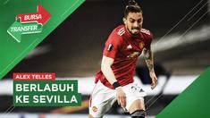 Berita Bursa Transfer, Manchester United Lepas Alex Telles ke Sevilla di jendela bursa transfer musim panas ini.