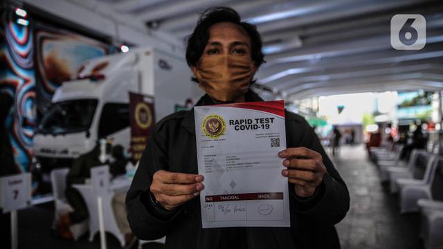 Rapid Test Corona Covid 19 Di Jakarta 3 155 Warga Dinyatakan Positif News Liputan6 Com