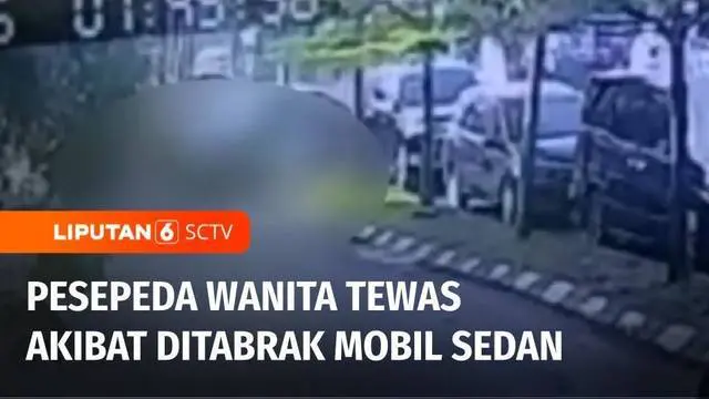 Seorang pesepeda wanita tertabrak mobil sedan di lingkungan perumahan Vila Bintaro Regency, Pondok Aren, Tangerang Selatan. Korban yang sempat terseret sejauh 5 meter langsung dibawa ke rumah sakit, namun dinyatakan meninggal dunia.