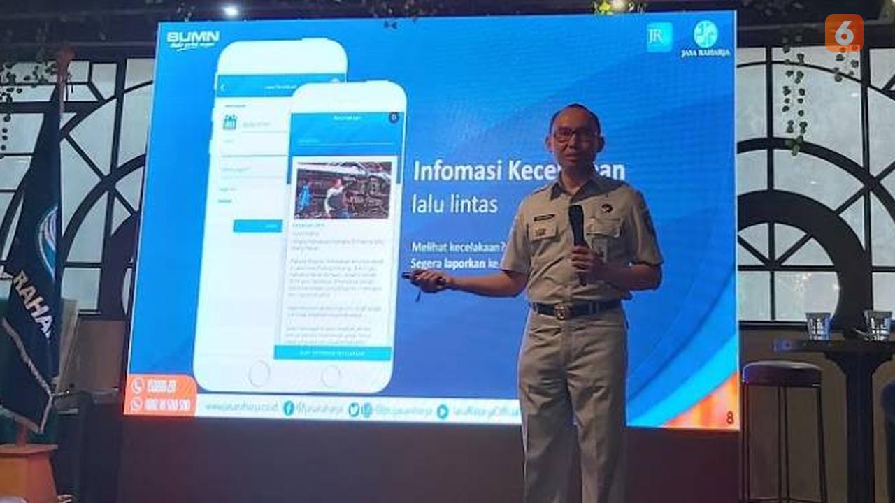 Direktur Manajemen Risiko dan Teknologi Informasi Jasa Raharja, M Wahyu Wibowo