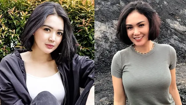 Potret Kemiripan Wika Salim dan Yuni Shara (sumber: instagram/wikasalim/yunishara36)