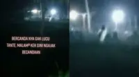 Viral Video Pengendara Rekam Penampakan Kuntilanak di Kuburan, Bikin Merinding (sumber: Instagram/opung_95)