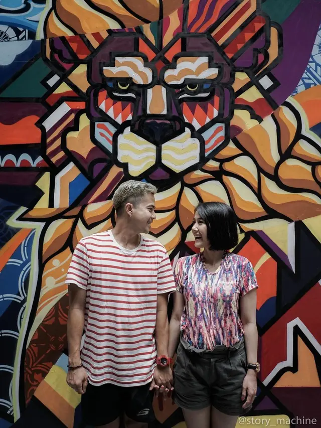 ilustrasi potret romantis ardina rasti dengan suami/instagram: ardinarasti6