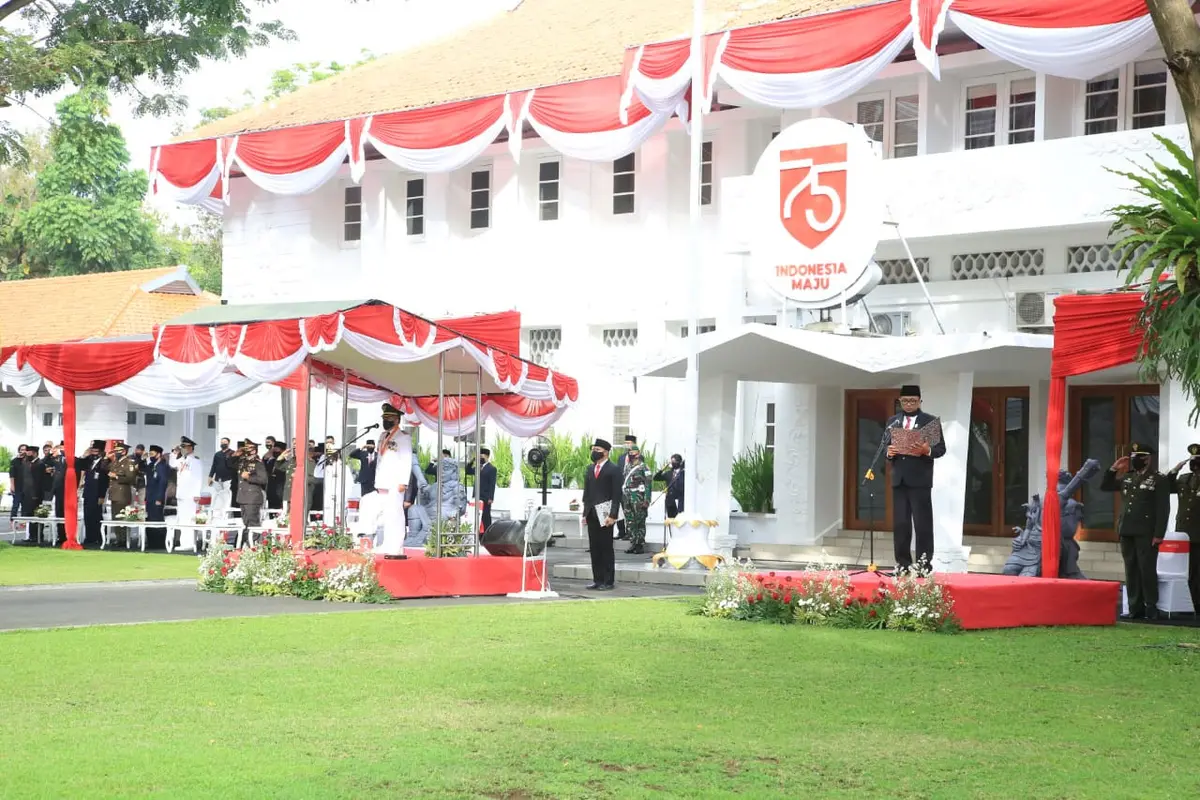 Peringati HUT RI ke-75, Bupati Anas Berharap Indonesia Lekas Bangkit dari Pandemi