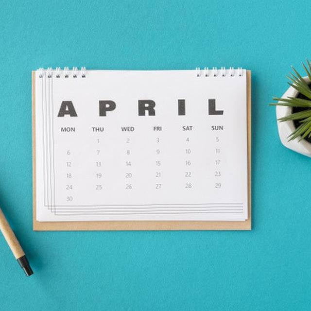 photo Kalender 2021 April Lucu 35 kata kata keren bulan april