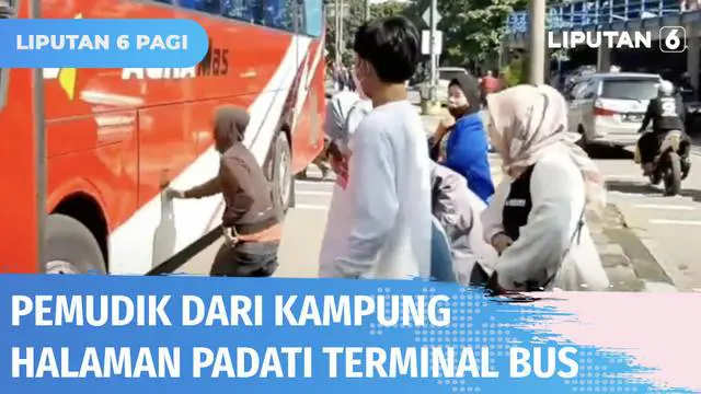 Sejak Selasa (03/05) siang, pemudik sudah mulai terpantau memadati Terminal Kampung Rambutan. Mereka mengaku sengaja memilih kembali ke Jakarta lebih cepat untuk menghindari kepadatan.