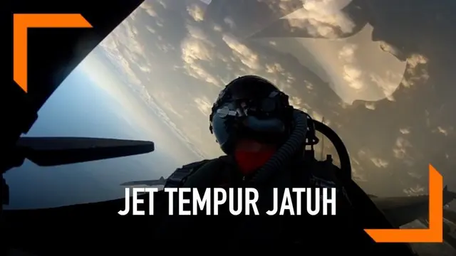 VIDEO: Jet Tempur Korsel Jatuh ke Laut, 2 Pilot Selamat