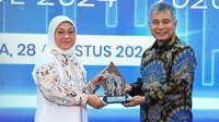 Menteri Ketenagakerjaan RI Ida Fauziyah dan Direktur Utama BRI Sunarso/Istimewa.