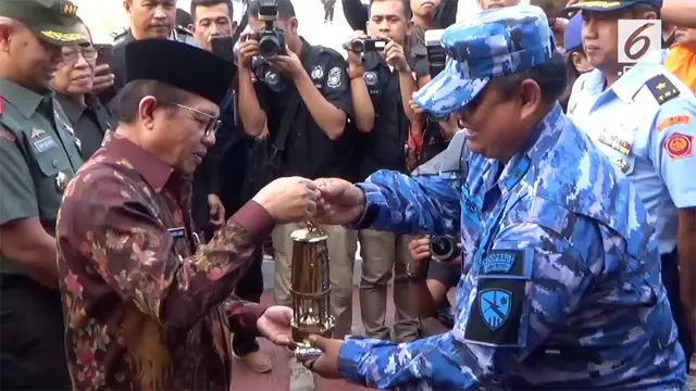 VIDEO: Api Obor Asian Games Tiba di Jambi