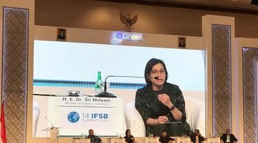 Menteri Keuangan (Menkeu) Sri Mulyani menyebutkan Indonesia akan belajar dari Malaysia dalam mengelola ekonomi syariah. Merdeka.com/Yayu