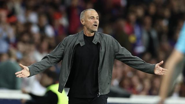 Pelatih PSG, Luis Enrique