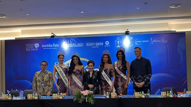 Malam final Puteri Indonesia 2025 dihelat  di Jakarta International Convention Center(JICC), Jumat malam (2/5/2025).