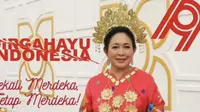 Titiek Soeharto saat upacara Kemerdekaan,. [@titieksoeharto]