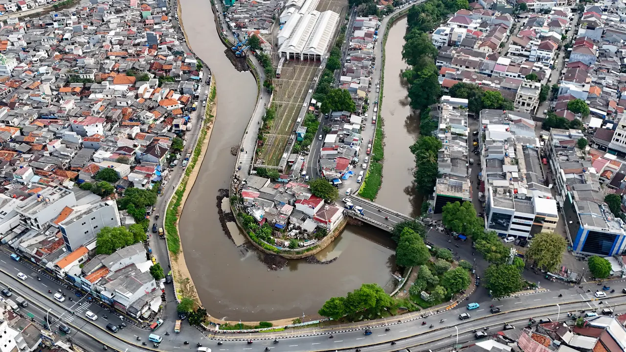 Normalisasi Kali Ciliwung Bakal Dilanjutkan