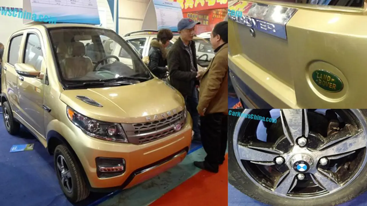 Mobil Tiongkok ala Ranger Rover Dilego Rp 50 Juta 