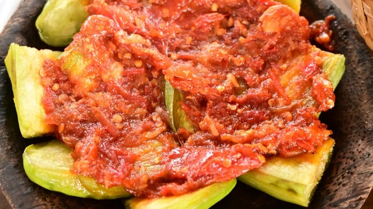 terong sambal penyet