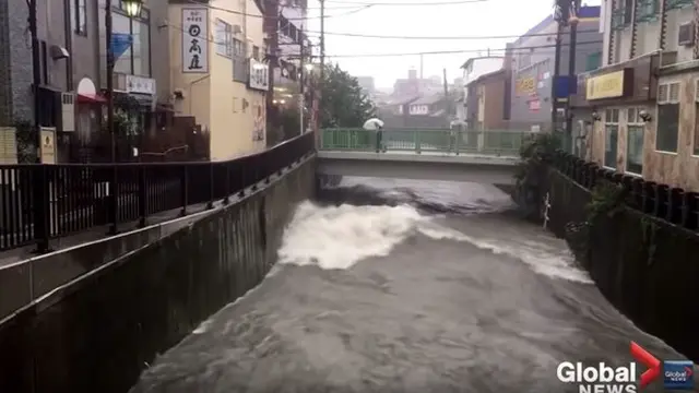 5 Potret Banjir di Jepang Akibat Topan Hagibis, Bersih dan Bebas Sampah