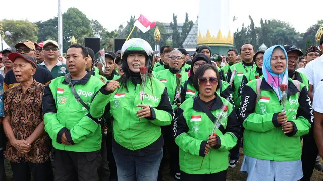 Ribuan Warga Kota Pahlawan Kompak! Ikrar Jogo Suroboyo dan Tolak Tindakan Anarkistis