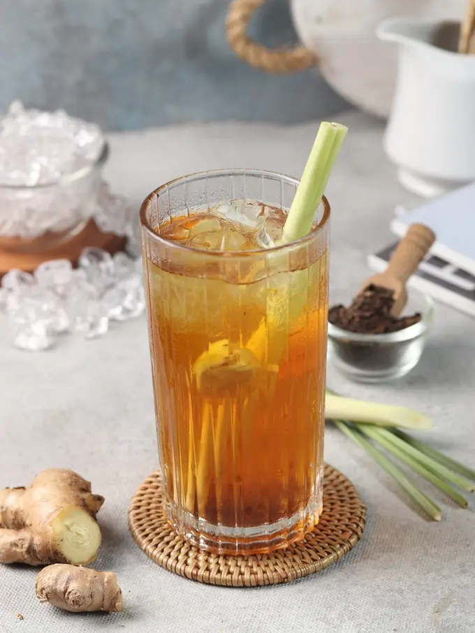 resep minuman teh serai jahe