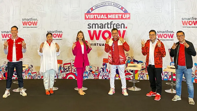 Bocoran Keseruan Smartfren WOW Virtual Concert dan Pesan Everglow Buat Kamu