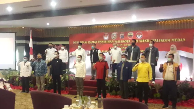 Deklarasi Damai Pilwalkot Medan
