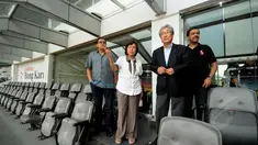 Delegasi OCA meninjau beberapa tempat penyelenggaraan Asian Games 2018 di sekitar Gelora Bung Karno.
