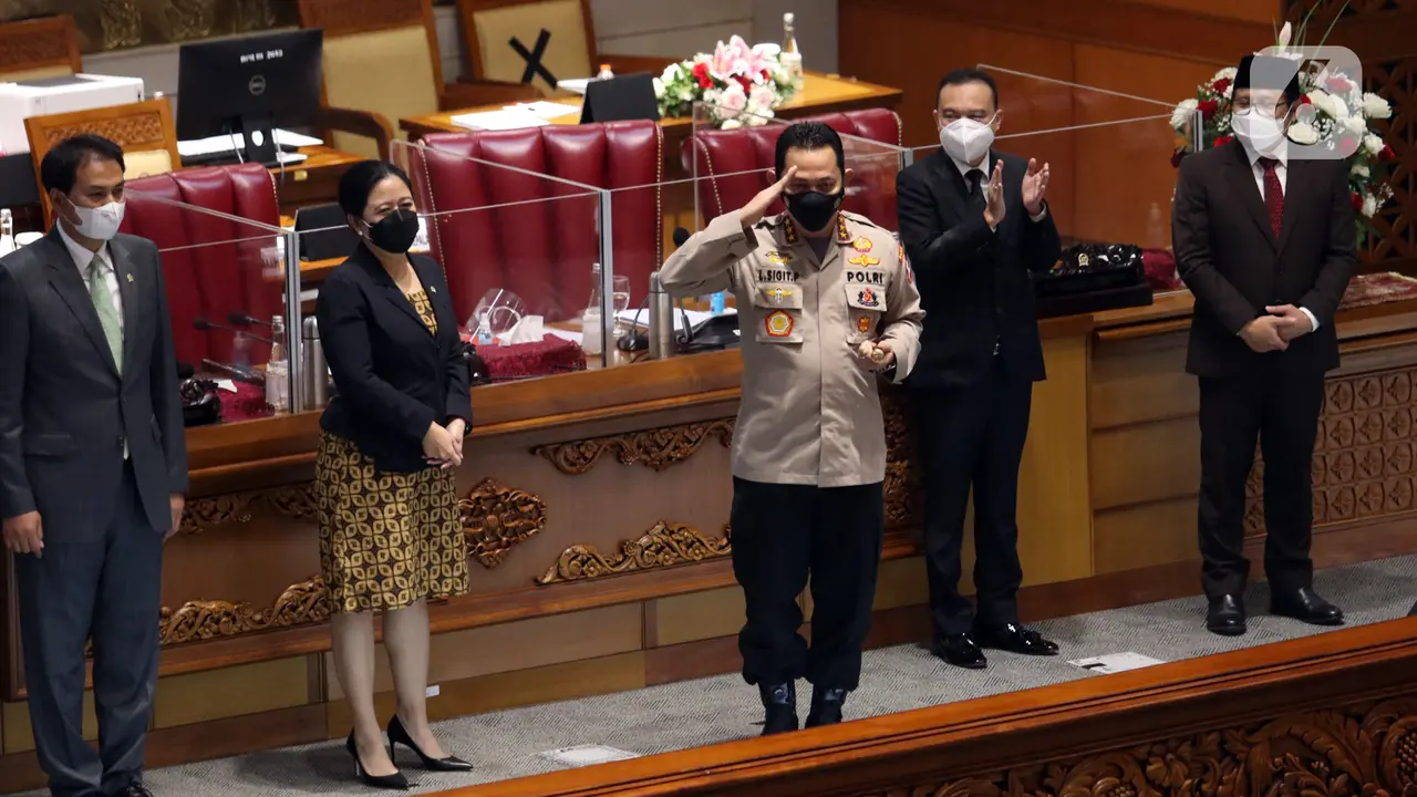 FOTO: DPR Sepakat Tetapkan Listyo Sigit Prabowo sebagai Kapolri