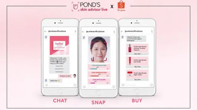 POND’S Hadirkan Inovasi Skin Advisor Live di Shopee
